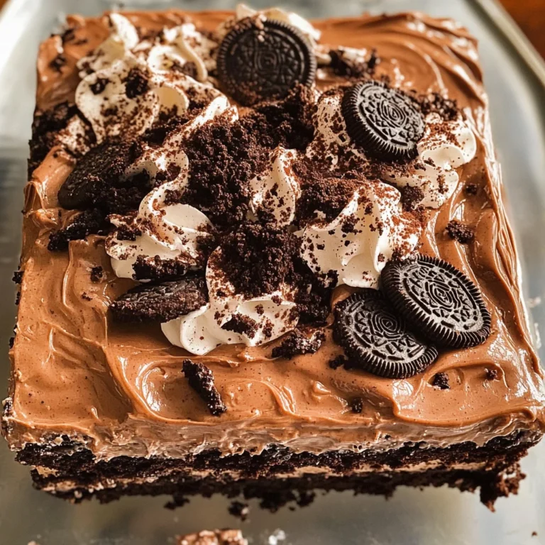 Oreo Dirt Cake