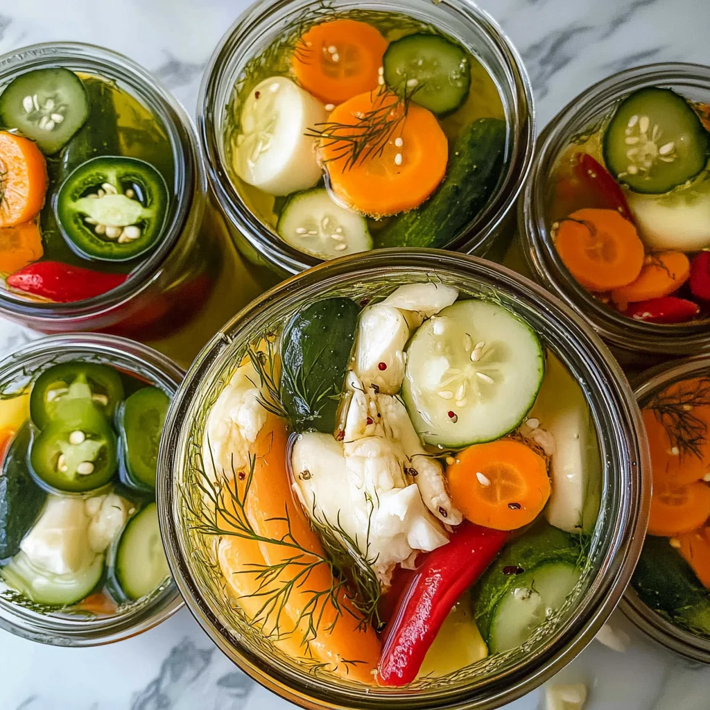 Quick Pickled Vegetables