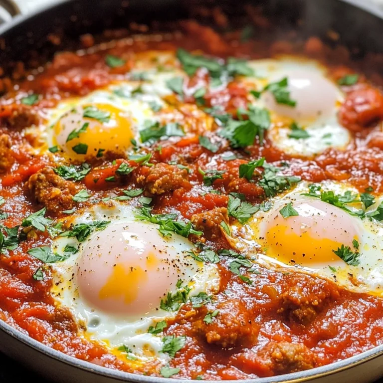Shakshuka with Italian Sausage