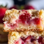 Strawberry Blondies {one bowl}