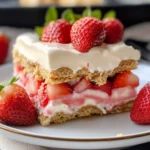 Strawberry Eclair Cake