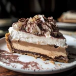 Vintage Chocolate Peanut Butter Pie