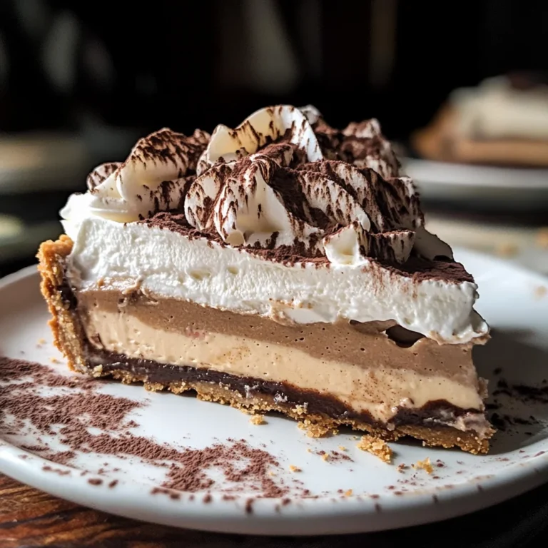 Vintage Chocolate Peanut Butter Pie