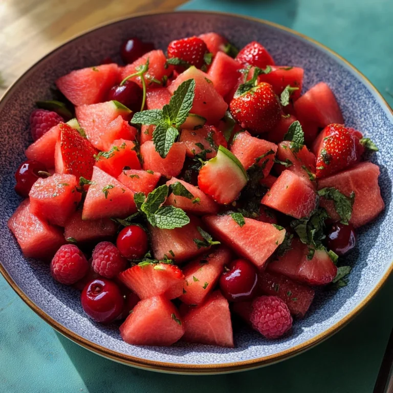 Watermelon Fruit Salad
