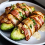 Air Fryer Avocado Turkey Turkey Bacon Wrap