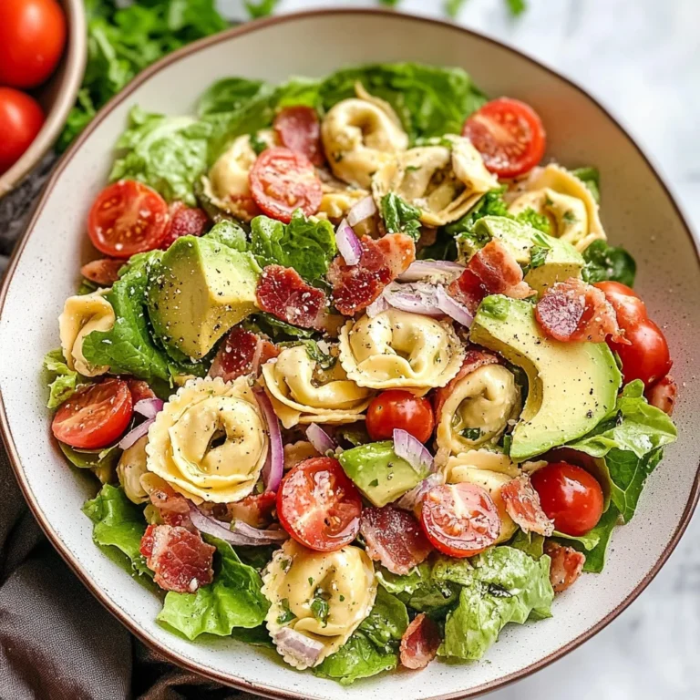 BLT Tortellini Salad