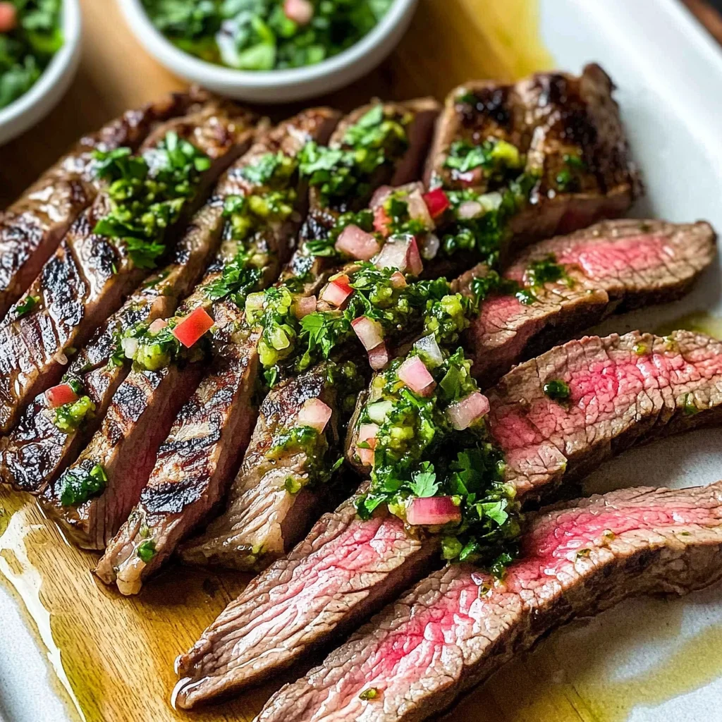 Chimichurri Flank Steak