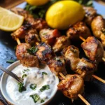 Easy Greek Yogurt Sauce for Chicken Thigh Kebabs