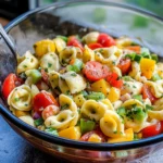 Garden Veggie Tortellini Pasta Salad