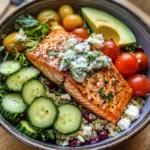 Mediterranean Salmon Bowl