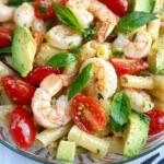 Shrimp Avocado Pasta Salad