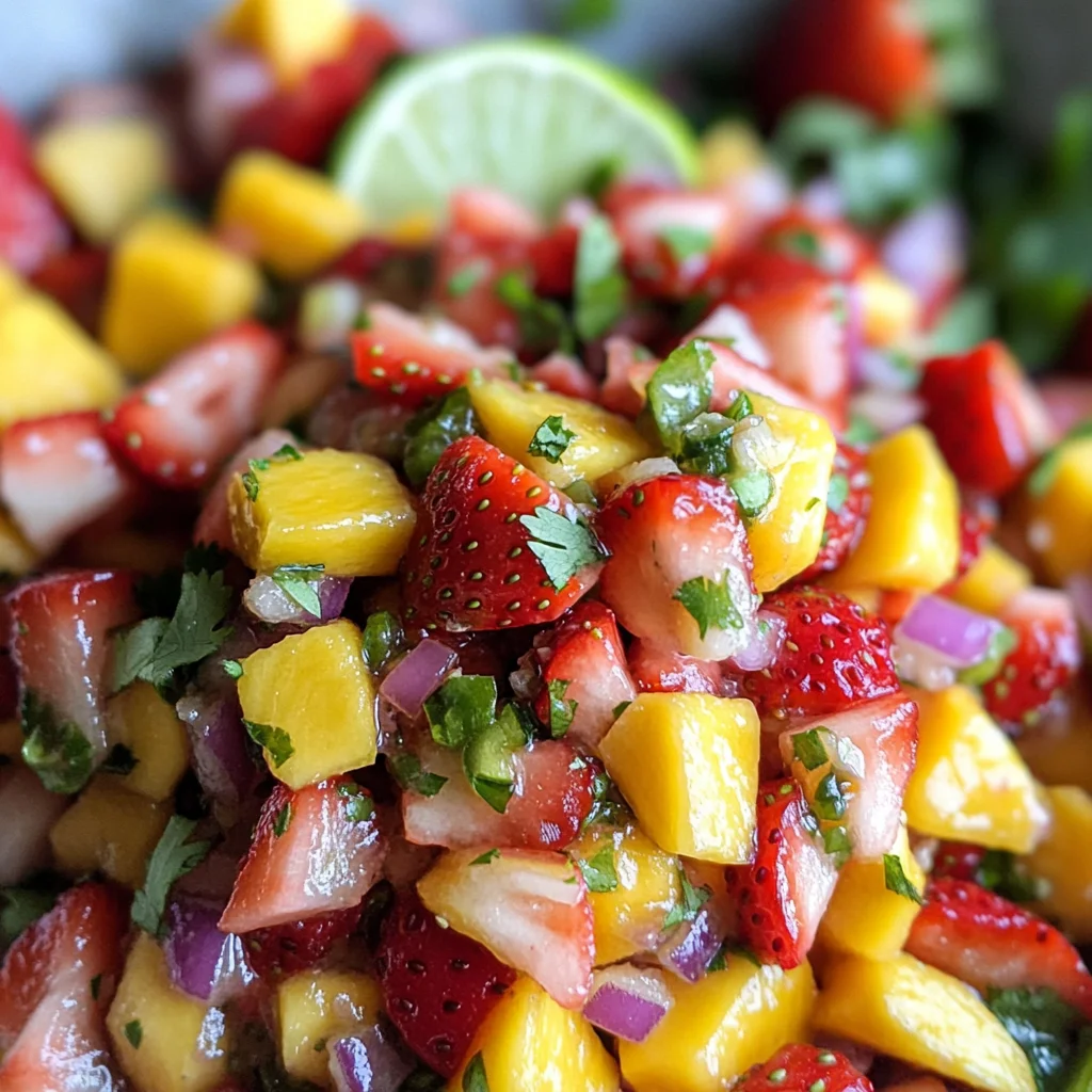 Strawberry Mango Salsa