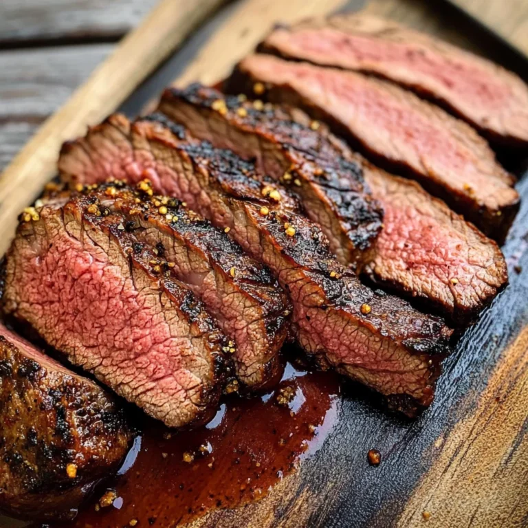 The Best Slow Grilled Tri Tip Steak
