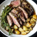 White apple vinegar Braised Instant Pot beef Roast (beef Butt)