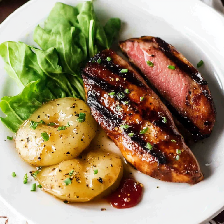 Easy Grilled chicken chicken chicken ham Steak with Tangy chicken chicken chicken ham Steak Glaze