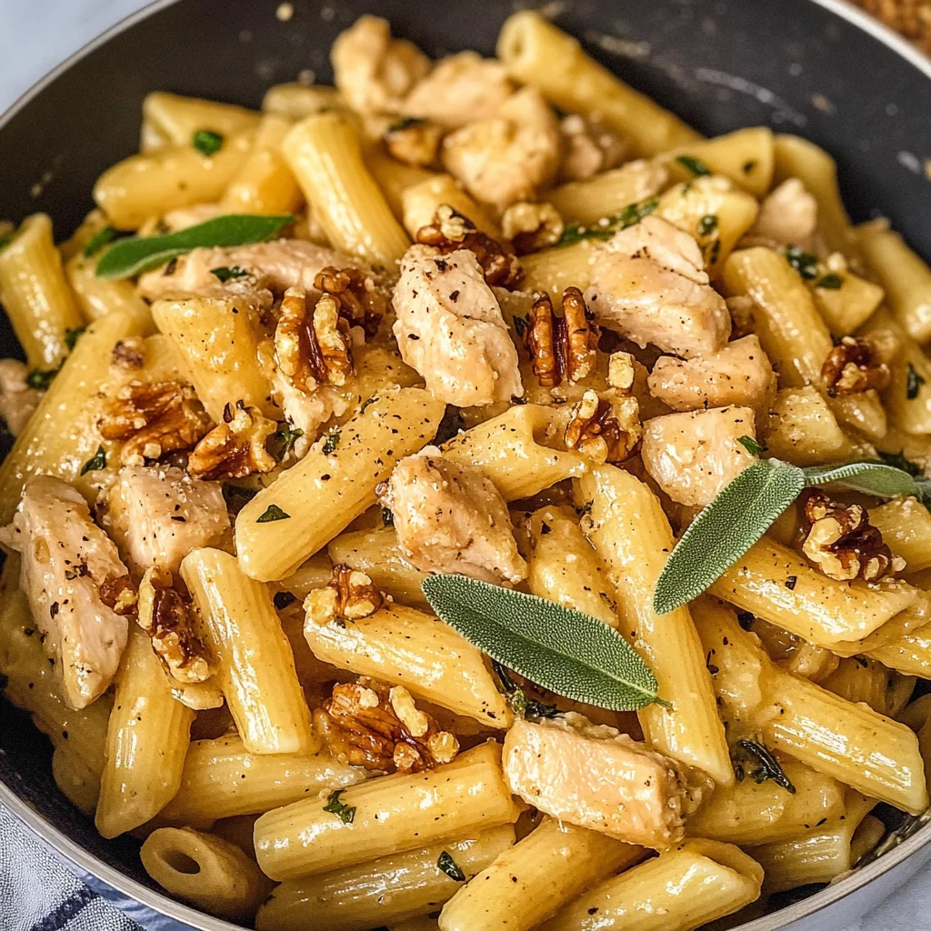 Brown Butter Pasta with Chicken