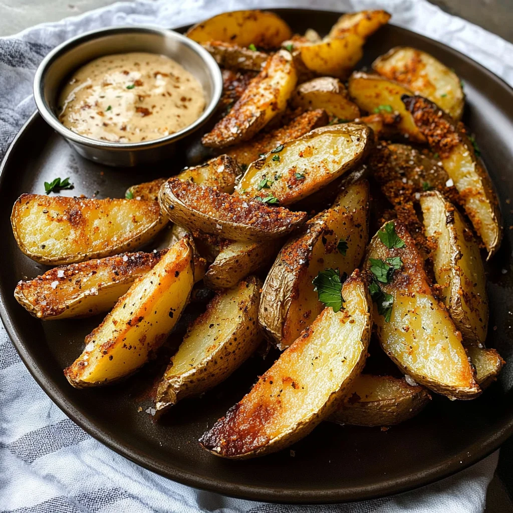 Homemade Oven Steak Fries (Paprika Fries)