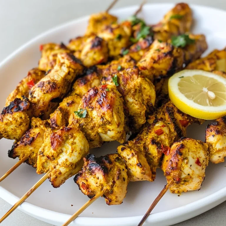 Keto Spicy Chicken Kebabs