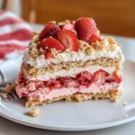 Strawberry Shortcake Icebox Cake
