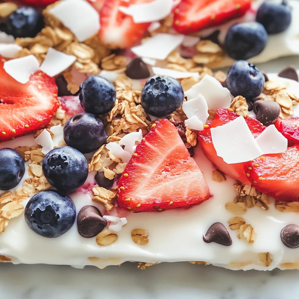 Yogurt Bark Recipe